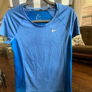 Nike Women's Dri-FIT Short Sleeve Tee - Blue